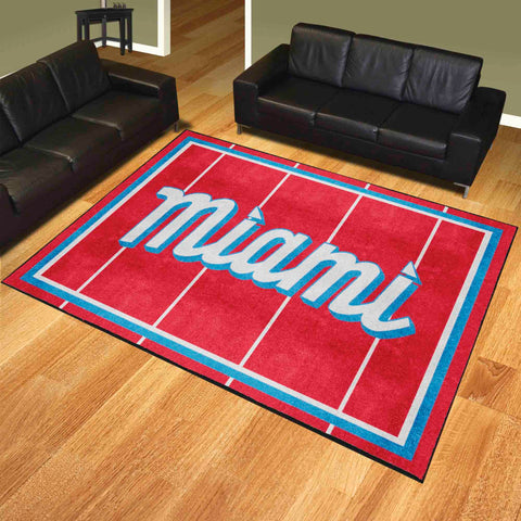 MLB - Miami Marlins 8x10 Rug