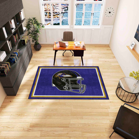 NFL - Baltimore Ravens 5x8 Rug