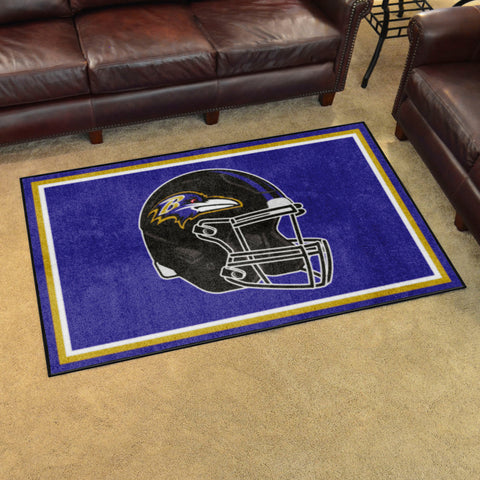 NFL - Baltimore Ravens 4x6 Rug