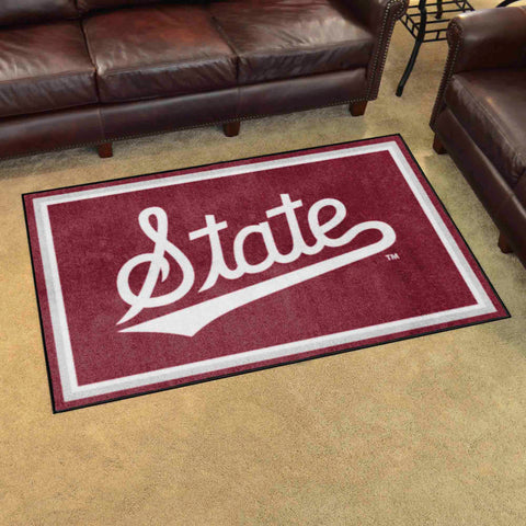 Mississippi State-4x6 Area Rug