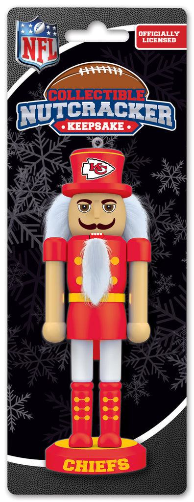 Kansas City Chiefs Nutcracker Miniature