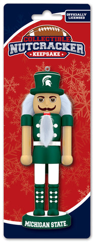 Michigan State Spartans Nutcracker Miniature
