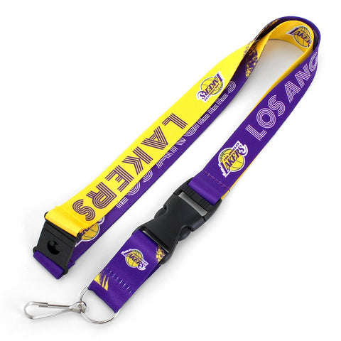 Los Angeles Lakers Lanyard Crossfade Design Special Order