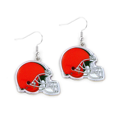 Cleveland Browns Earrings Glitter Dazzle
