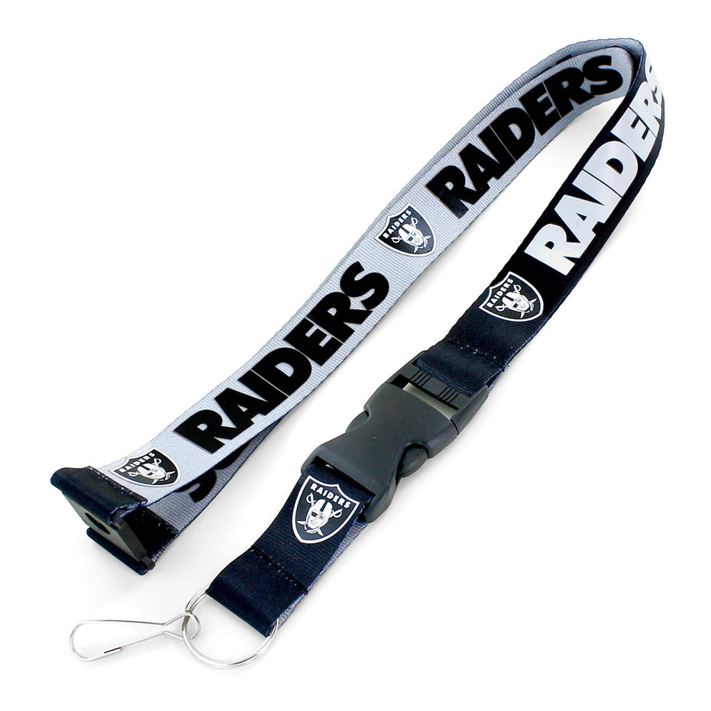 Las Vegas Raiders Lanyard Reversible