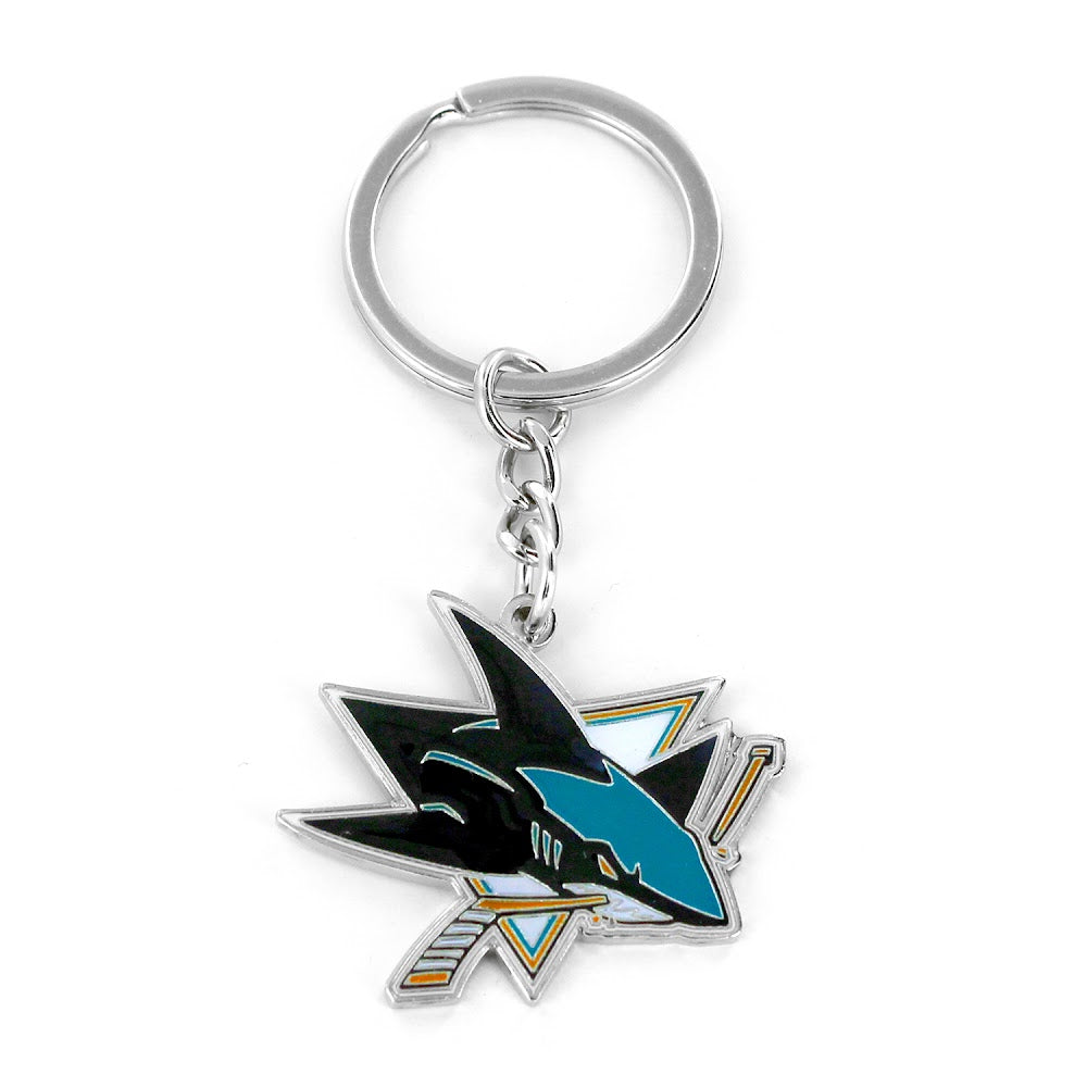 San Jose Sharks Keychain Logo - Special Order