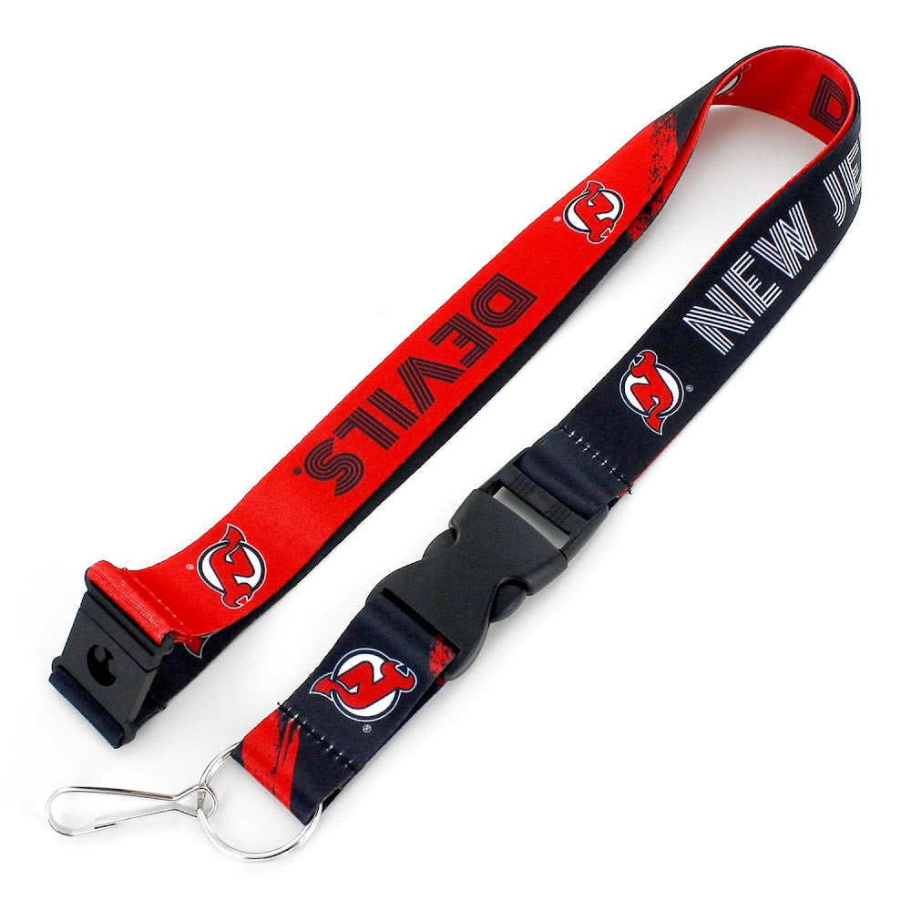 New Jersey Devils Lanyard Crossfade Design Special Order