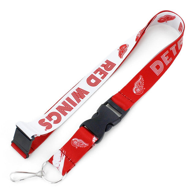 Detroit Red Wings Lanyard Crossfade Design Special Order
