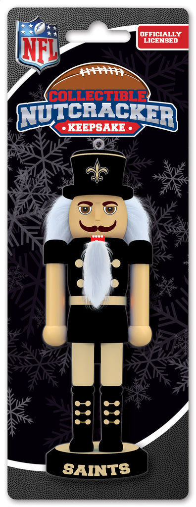 New Orleans Saints Nutcracker Miniature
