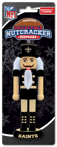 New Orleans Saints Nutcracker Miniature