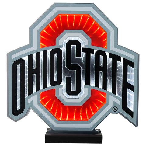 Ohio State Buckeyes LED Infinity Logo Light