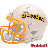 Pittsburgh Steelers Helmet Riddell Replica Mini Speed Style Retro Collection