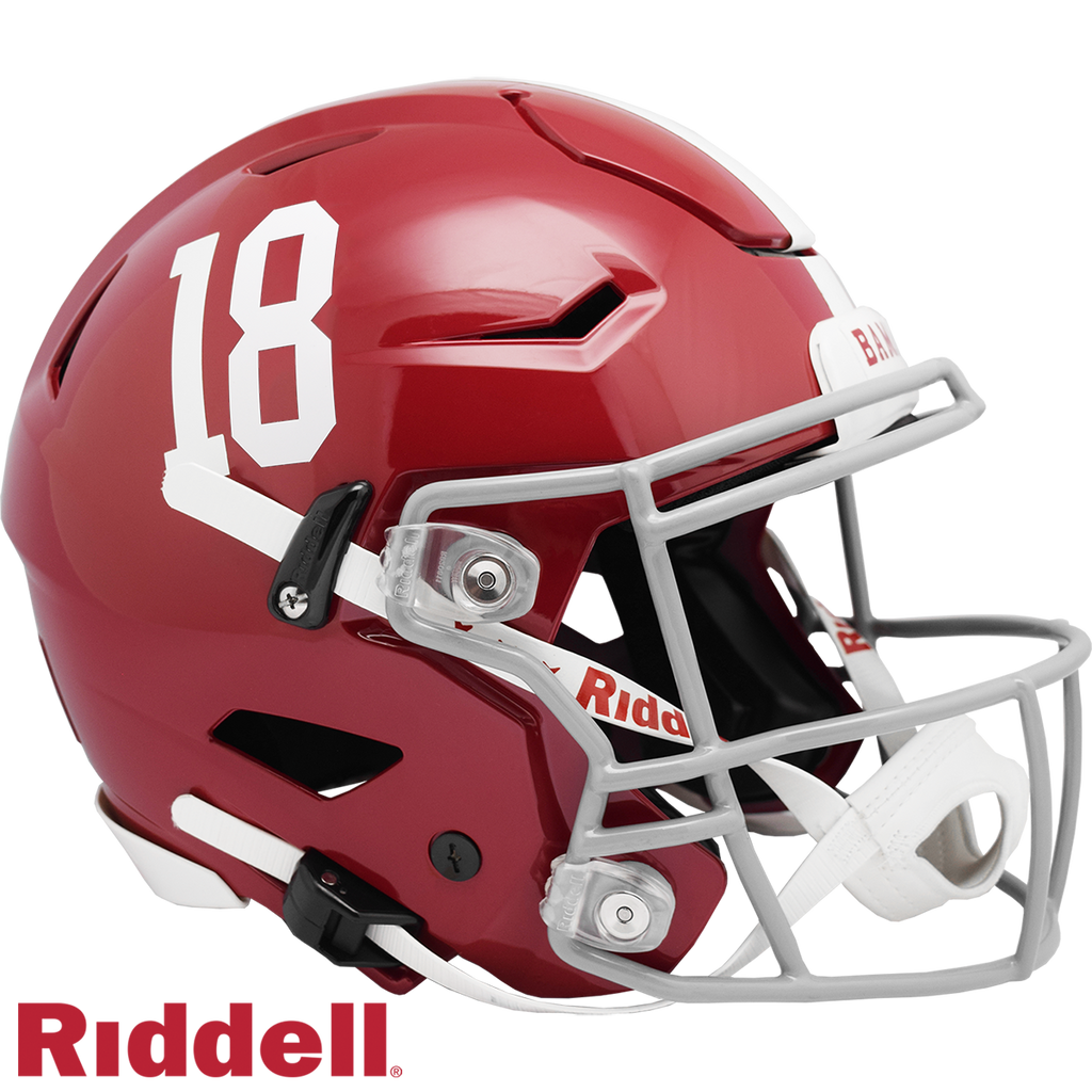Alabama Crimson Tide Helmet Riddell Authentic Full Size SpeedFlex Style #18 - Special Order