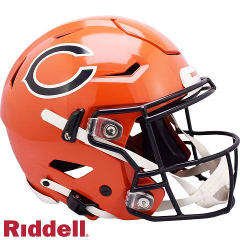 Chicago Bears Helmet Riddell Authentic Full Size SpeedFlex Style On-Field Alternate - Special Order