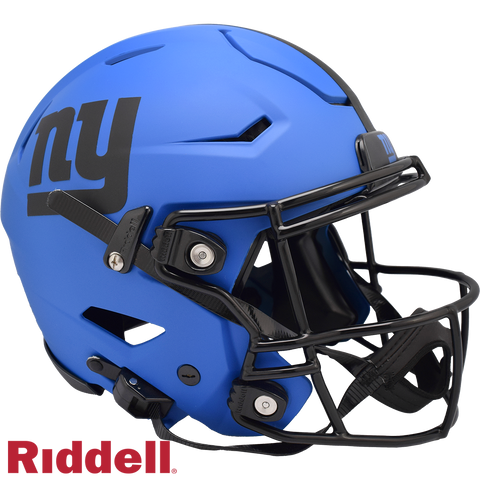 New York Giants Helmet Riddell Authentic Full Size SpeedFlex Style Rave Alternate