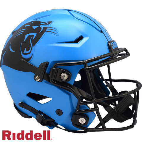 Carolina Panthers Helmet Riddell Authentic Full Size SpeedFlex Style Rave Alternate