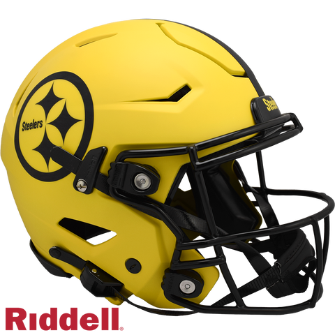 Pittsburgh Steelers Helmet Riddell Authentic Full Size SpeedFlex Style Rave Alternate