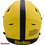 Pittsburgh Steelers Helmet Riddell Authentic Full Size SpeedFlex Style Rave Alternate