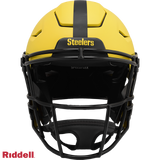 Pittsburgh Steelers Helmet Riddell Authentic Full Size SpeedFlex Style Rave Alternate