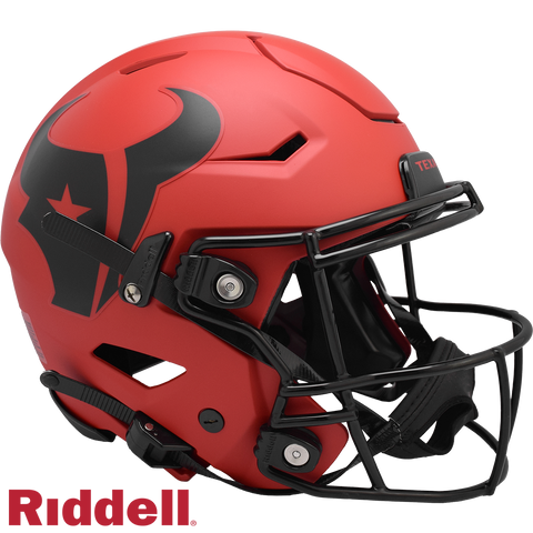 Houston Texans Helmet Riddell Authentic Full Size SpeedFlex Style Rave Alternate