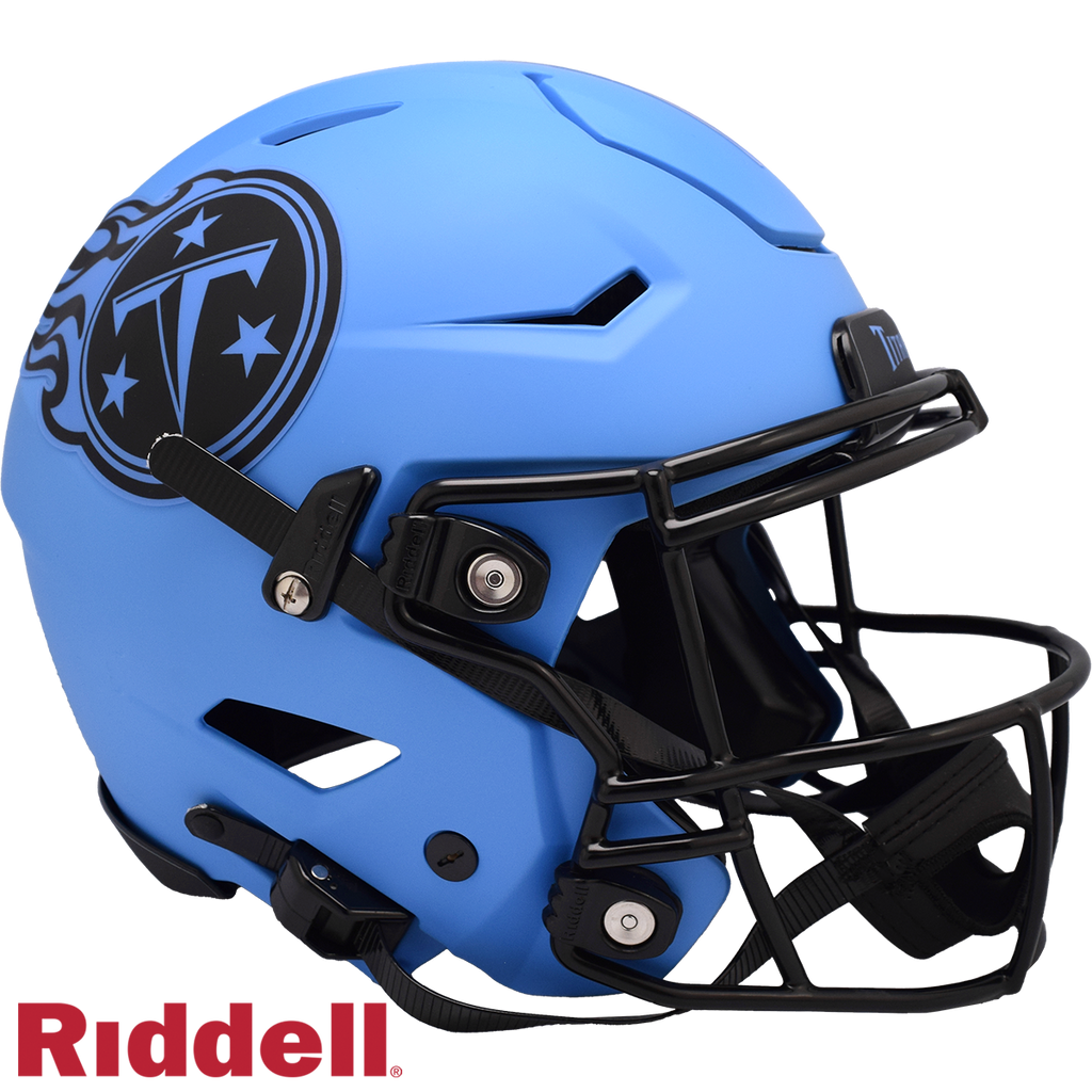 Tennessee Titans Helmet Riddell Authentic Full Size SpeedFlex Style Rave Alternate