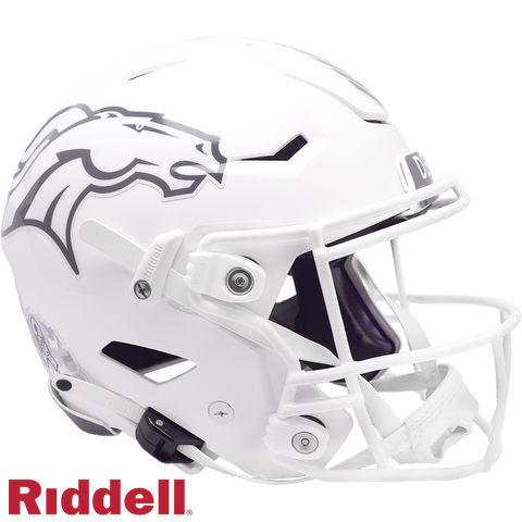 Denver Broncos Helmet Riddell Authentic Full Size SpeedFlex Style Salute To Service 2024