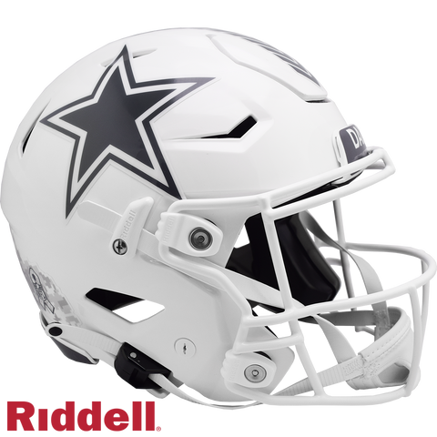Dallas Cowboys Helmet Riddell Authentic Full Size SpeedFlex Style Salute To Service 2024