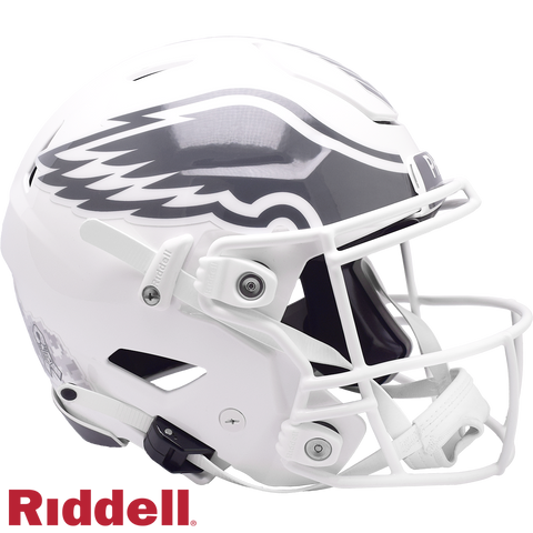 Philadelphia Eagles Helmet Riddell Authentic Full Size SpeedFlex Style Salute To Service 2024