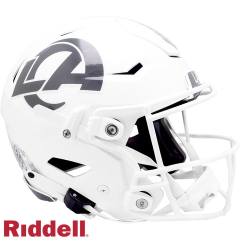 Los Angeles Rams Helmet Riddell Authentic Full Size SpeedFlex Style Salute To Service 2024