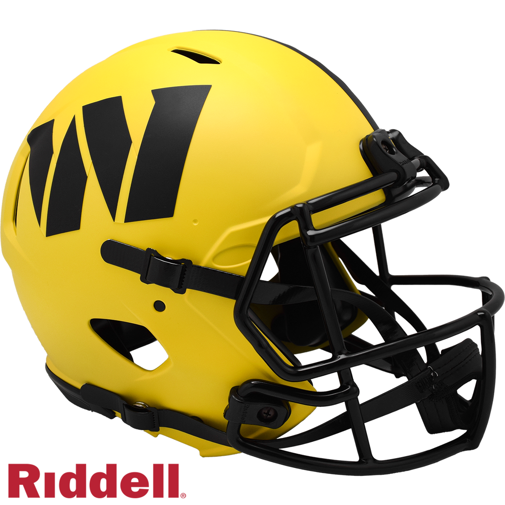 Washington Commanders Helmet Riddell Authentic Full Size Speed Style Rave Alternate