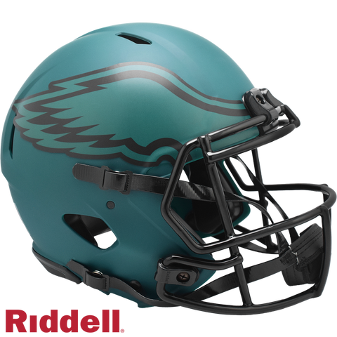 Philadelphia Eagles Helmet Riddell Authentic Full Size Speed Style Rave Alternate