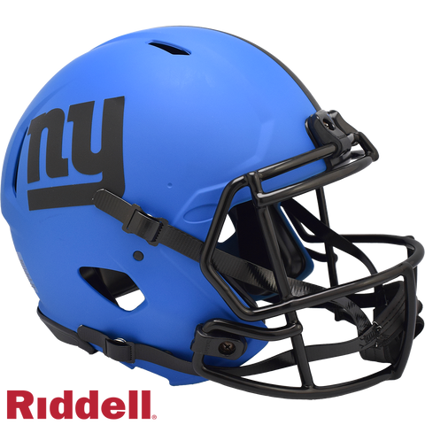 New York Giants Helmet Riddell Authentic Full Size Speed Style Rave Alternate