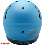 Jacksonville Jaguars Helmet Riddell Authentic Full Size Speed Style Rave Alternate