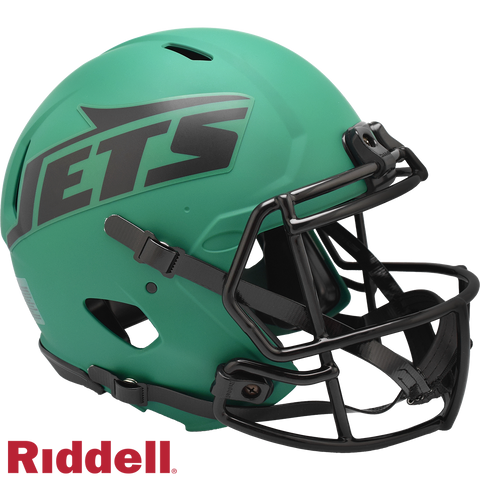 New York Jets Helmet Riddell Authentic Full Size Speed Style Rave Alternate