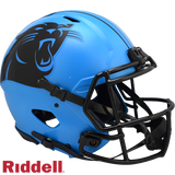 Carolina Panthers Helmet Riddell Authentic Full Size Speed Style Rave Alternate