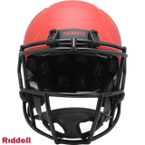 New England Patriots Helmet Riddell Authentic Full Size Speed Style Rave Alternate