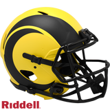Los Angeles Rams Helmet Riddell Authentic Full Size Speed Style Rave Alternate