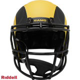 Los Angeles Rams Helmet Riddell Authentic Full Size Speed Style Rave Alternate