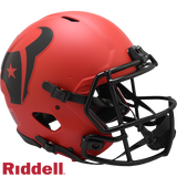 Houston Texans Helmet Riddell Authentic Full Size Speed Style Rave Alternate