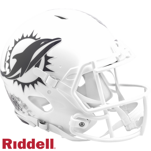 Miami Dolphins Helmet Riddell Authentic Full Size Speed Style Salute To Service 2024