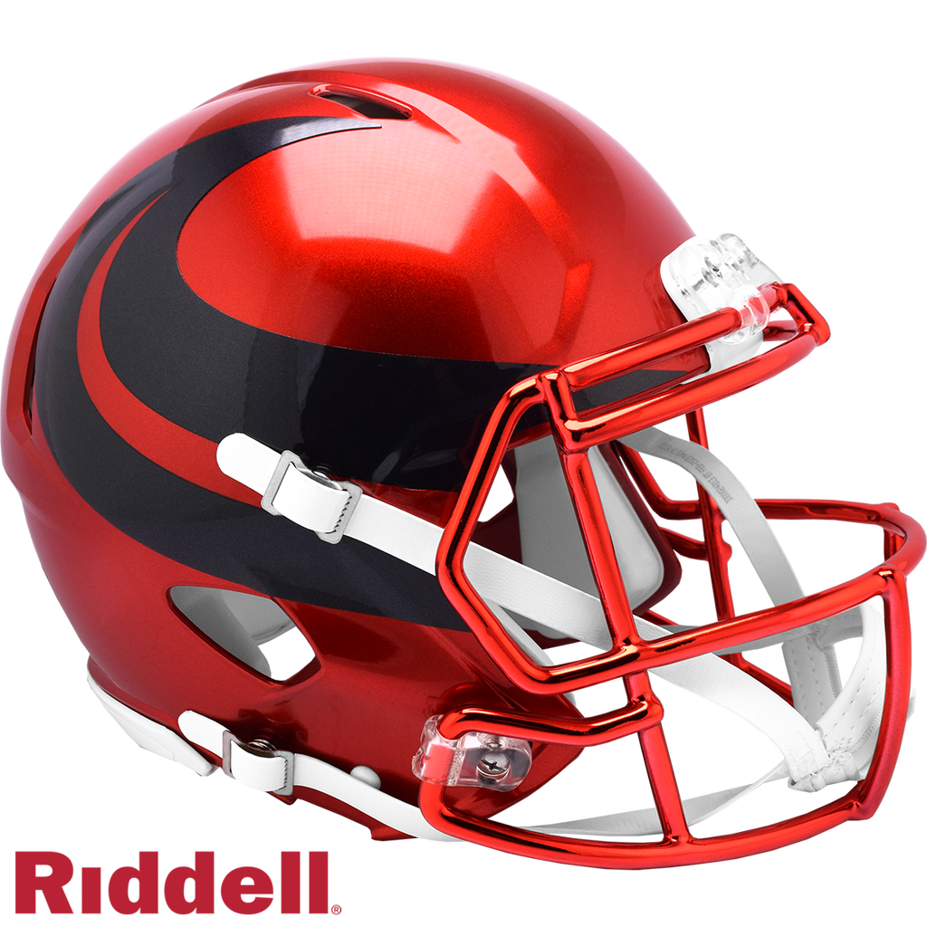 Houston Texans Helmet Riddell Authentic Full Size Speed Style On-Field Alternate 2024 #1 - Special Order