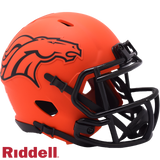 Denver Broncos Helmet Riddell Replica Mini Speed Style Rave Alternate
