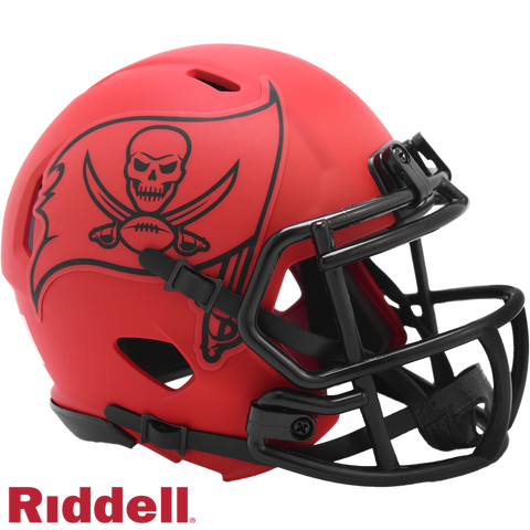 Tampa Bay Buccaneers Helmet Riddell Replica Mini Speed Style Rave Alternate