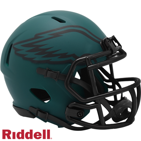 Philadelphia Eagles Helmet Riddell Replica Mini Speed Style Rave Alternate