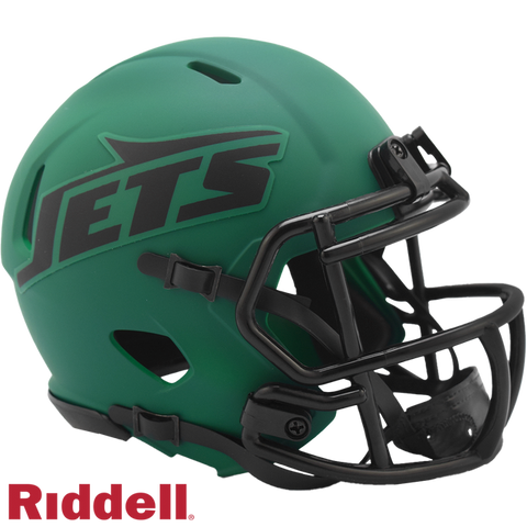 New York Jets Helmet Riddell Replica Mini Speed Style Rave Alternate