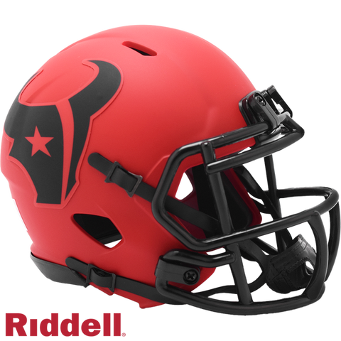 Houston Texans Helmet Riddell Replica Mini Speed Style Rave Alternate