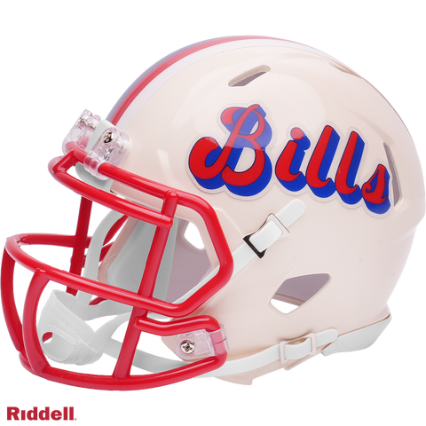 Buffalo Bills Helmet Riddell Replica Mini Speed Style Retro Collection