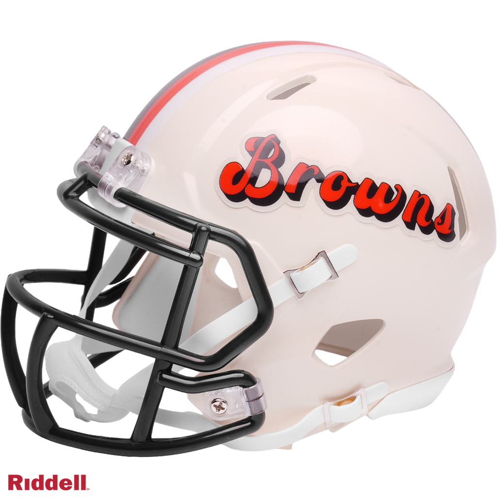 Cleveland Browns Helmet Riddell Replica Mini Speed Style Retro Collection