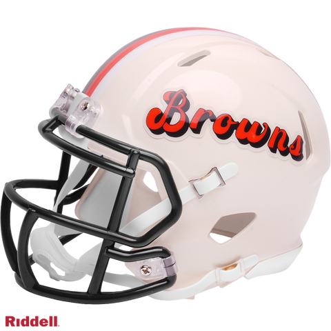 Cleveland Browns Helmet Riddell Replica Mini Speed Style Retro Collection