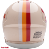 Tampa Bay Buccaneers Helmet Riddell Replica Mini Speed Style Retro Collection